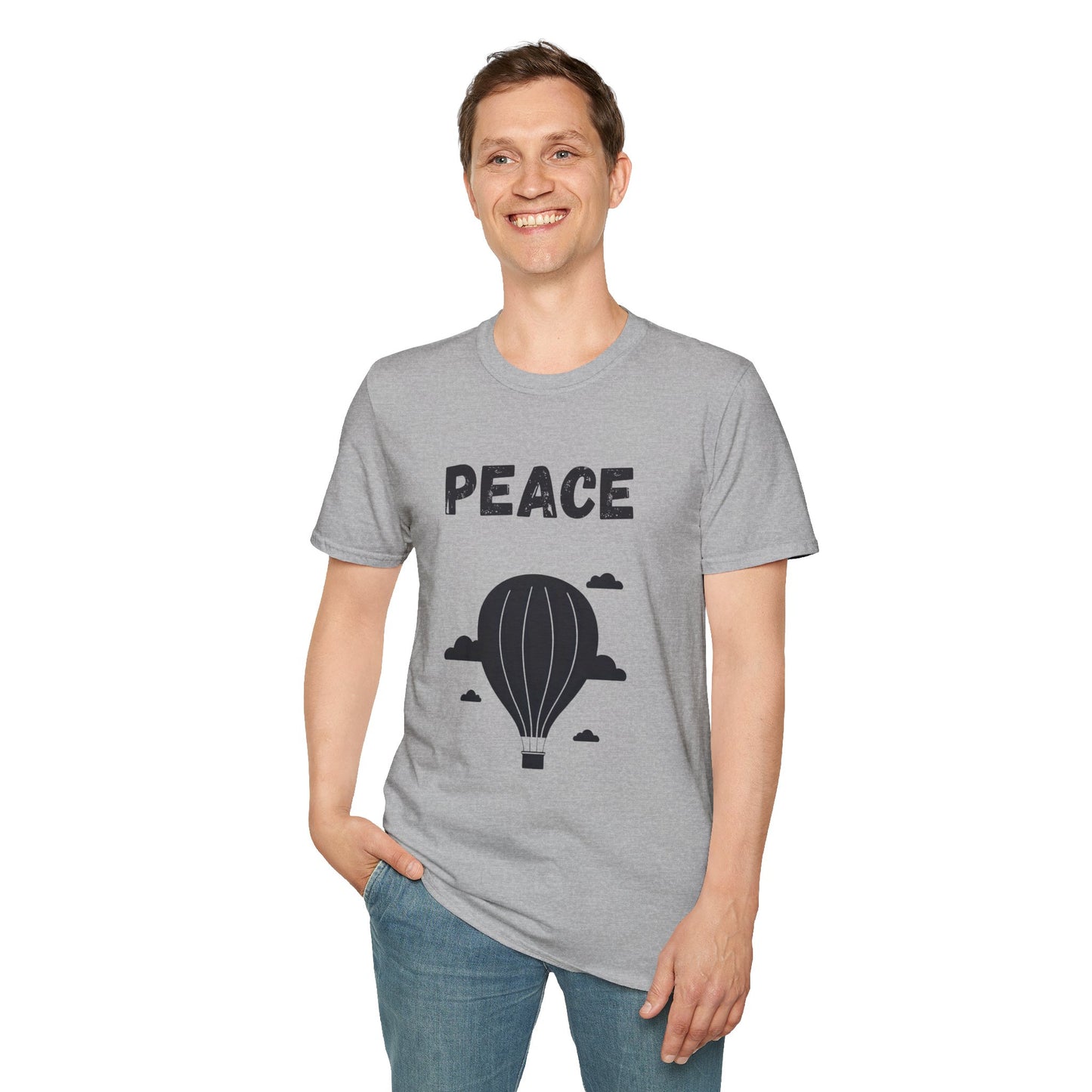 Peace — Hot Air Balloon T-Shirt