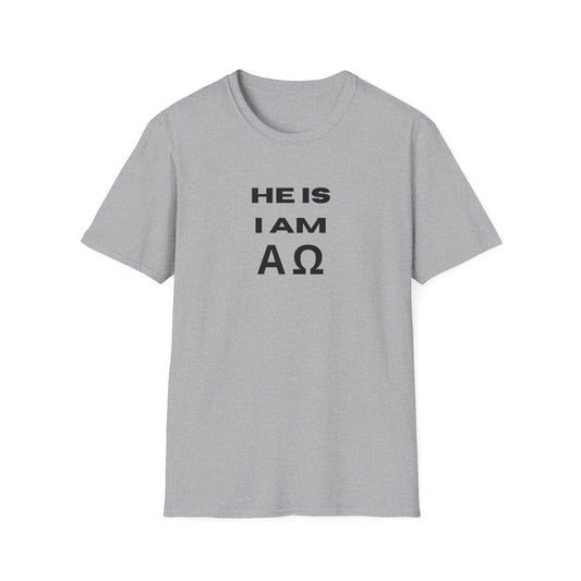 He Is I AM Alpha Omega T-Shirt