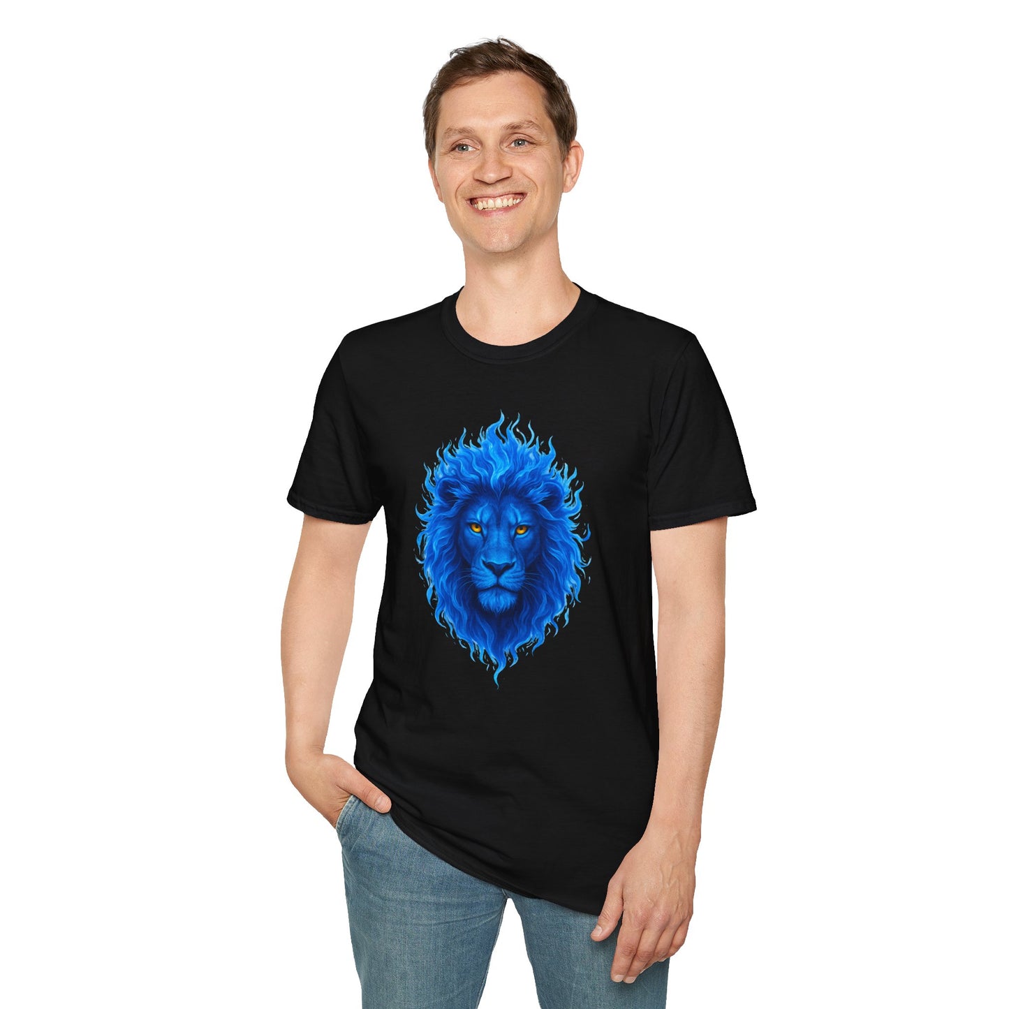 Lion (blue) T-Shirt
