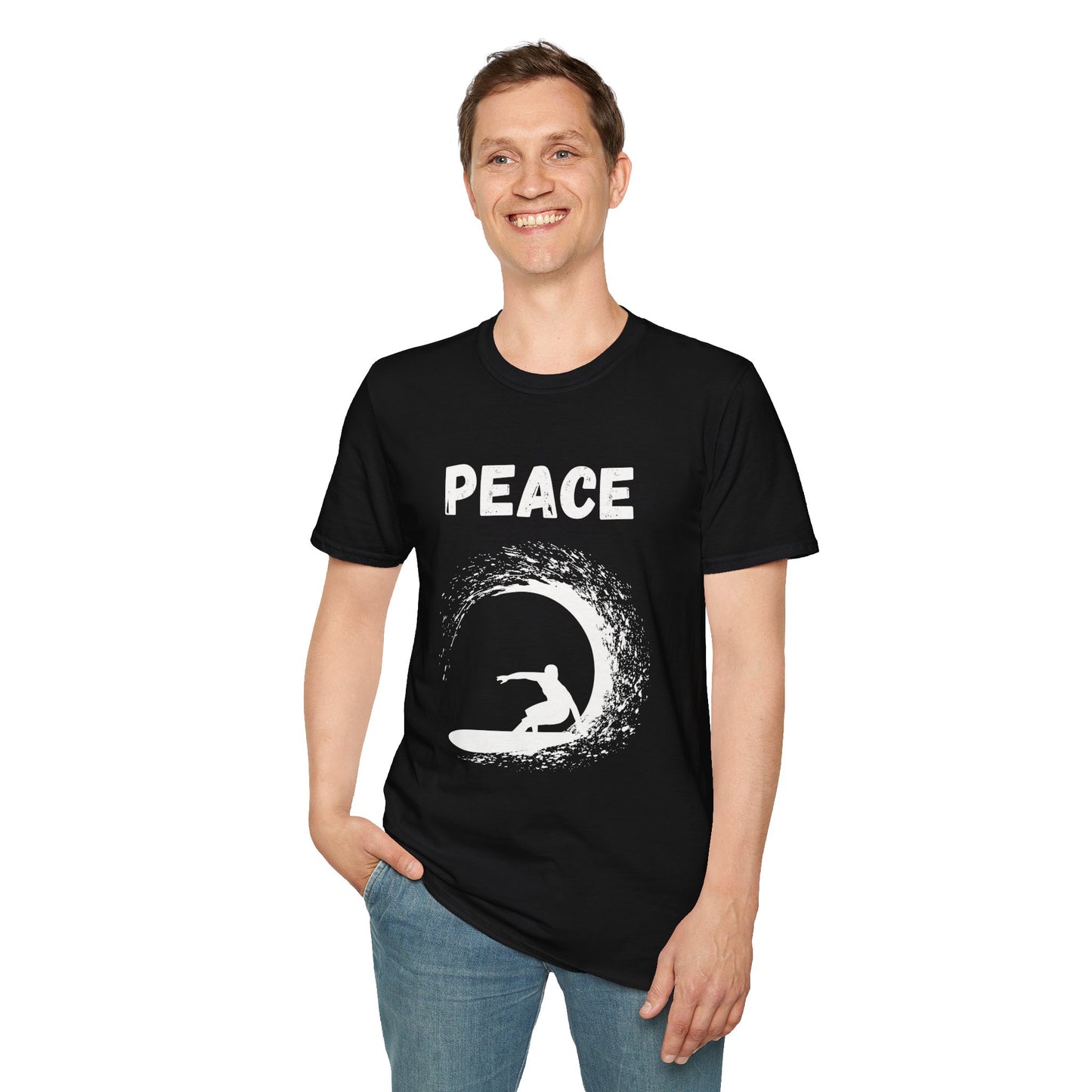 Peace—Surfer (Him) T-Shirt