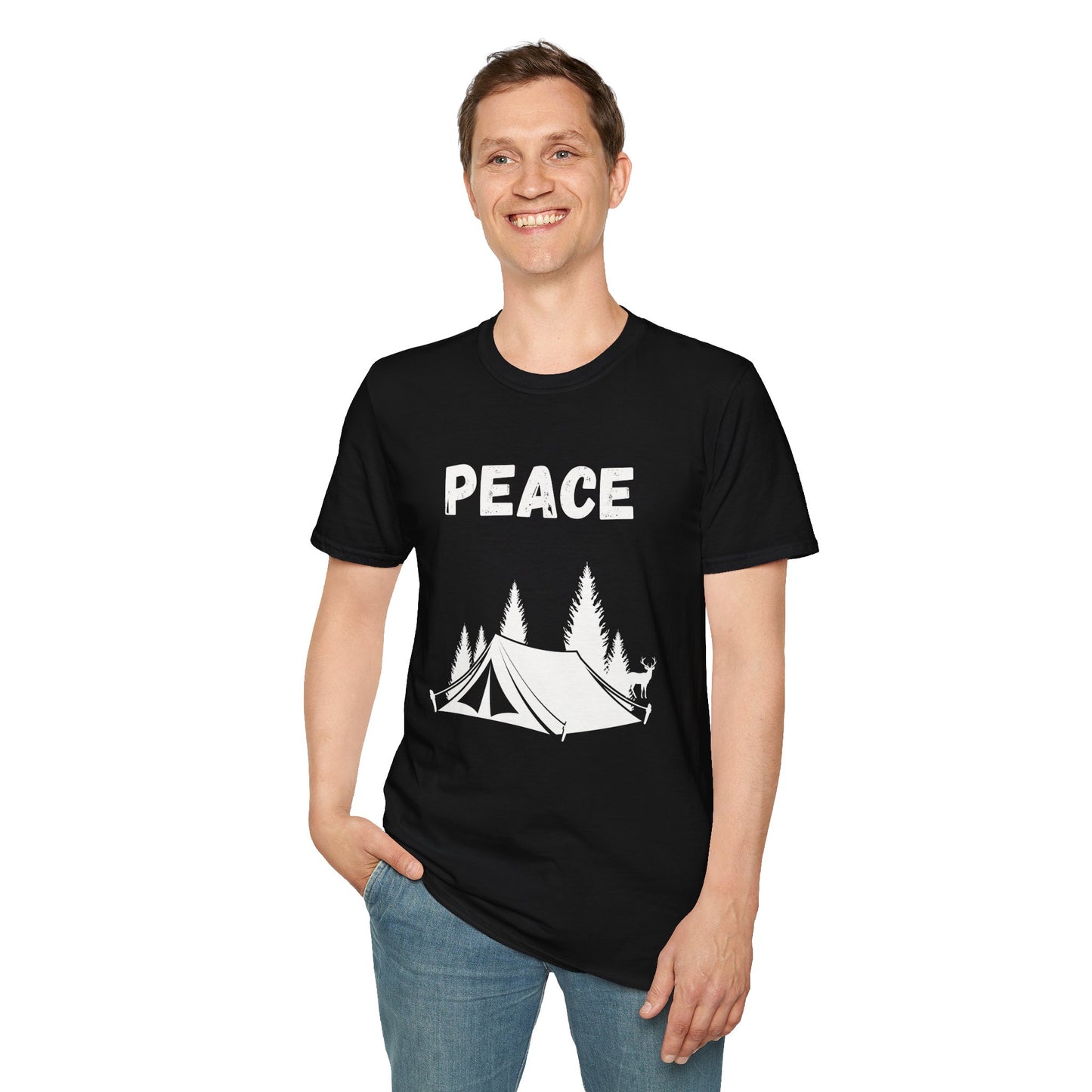 Peace — Camping T-Shirt