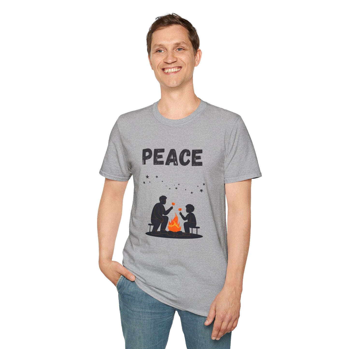 Peace — Campfire (Father & Son) T-Shirt