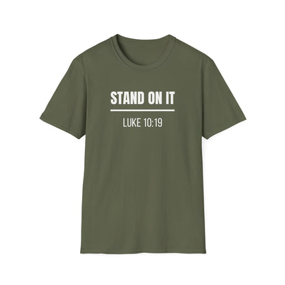 Stand On It—Custom Bible Verse T-Shirt