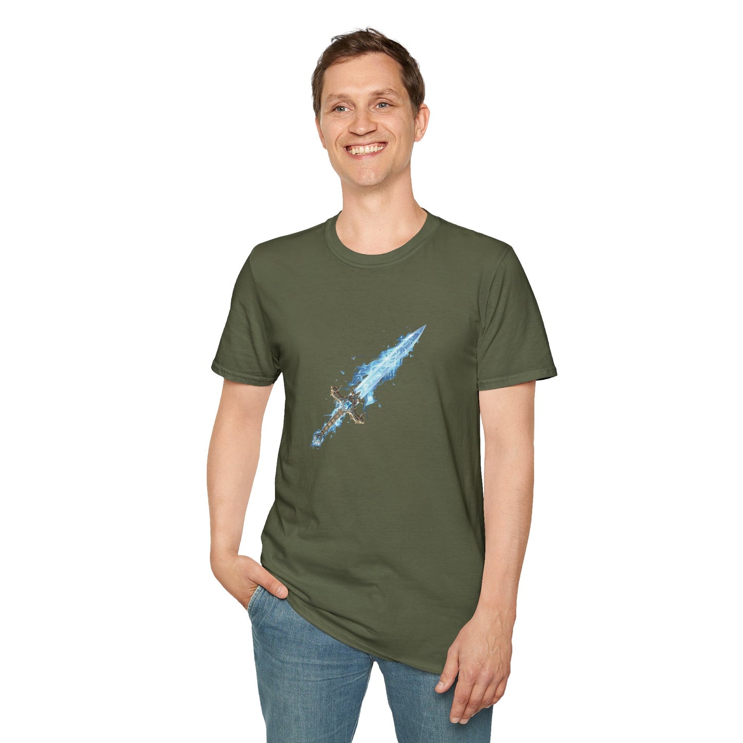 Sword of Truth (Blue Flame) T-Shirt