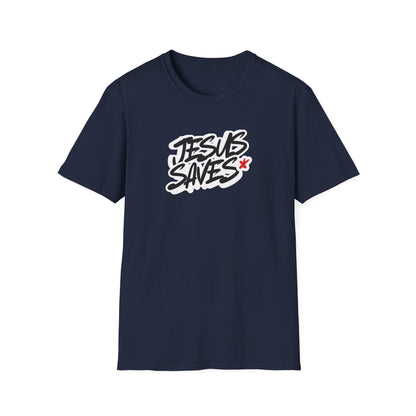 Jesus Saves Graffiti T-Shirt