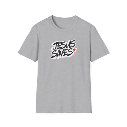 Jesus Saves Graffiti T-Shirt