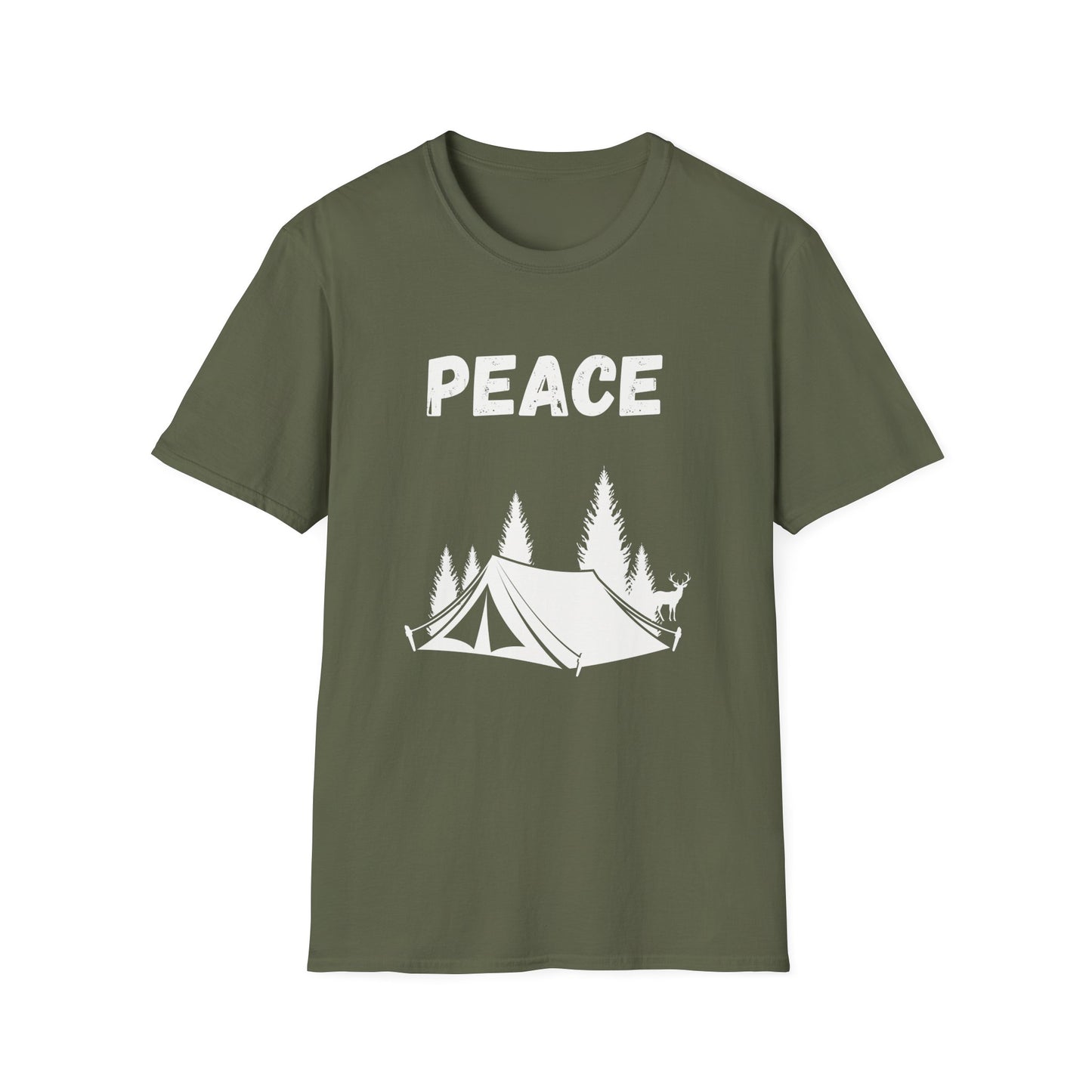 Peace — Camping T-Shirt