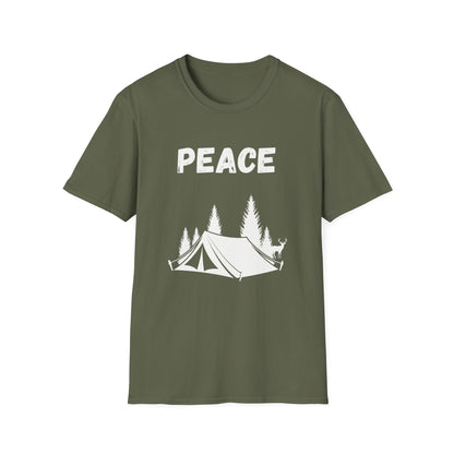 Peace — Camping T-Shirt