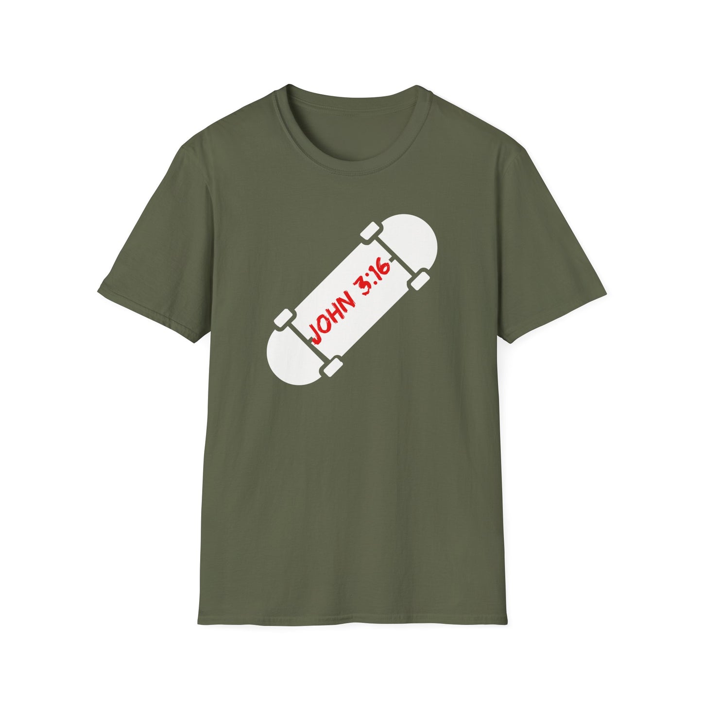 John 3:16 Skateboard T-Shirt
