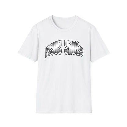 Jesus Saves Warp T-Shirt