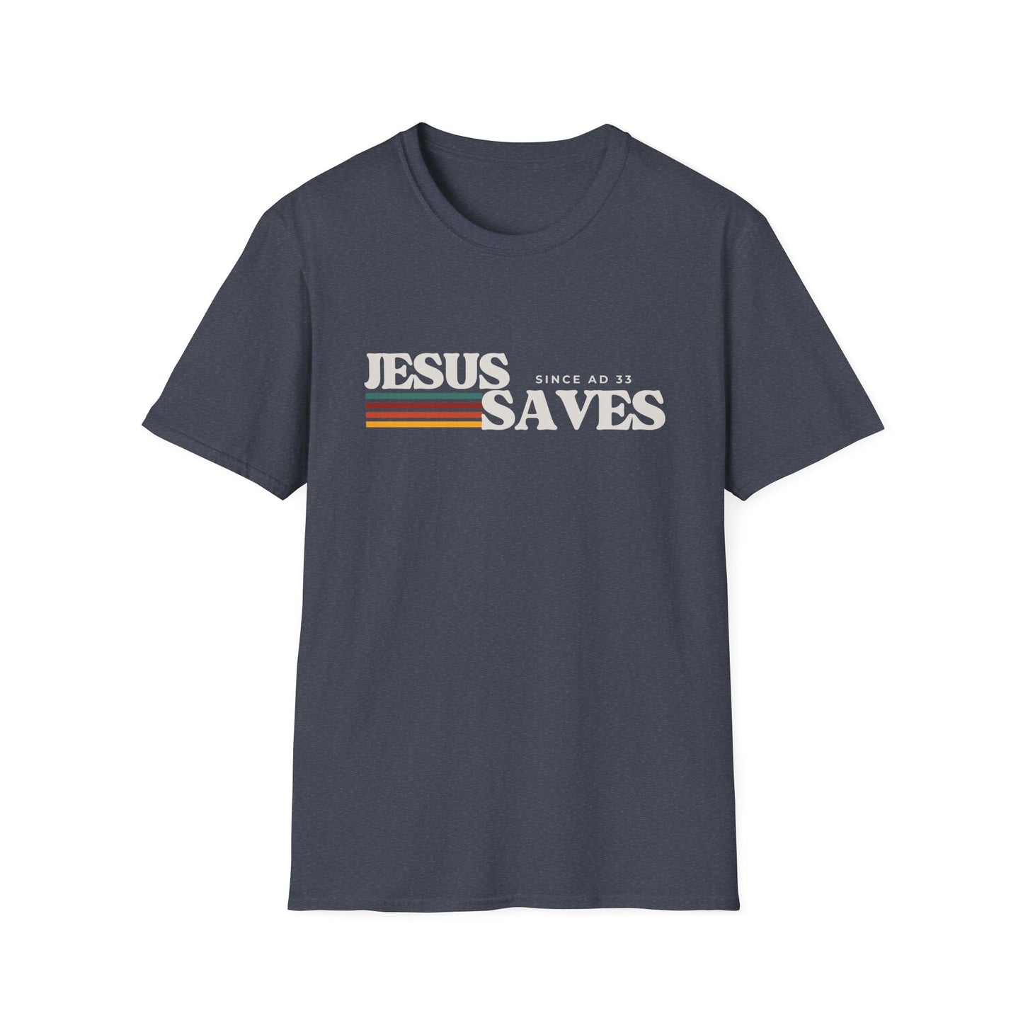 Jesus Saves Retro T-Shirt