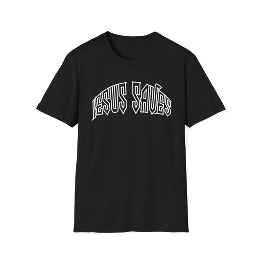 Jesus Saves Warp T-Shirt