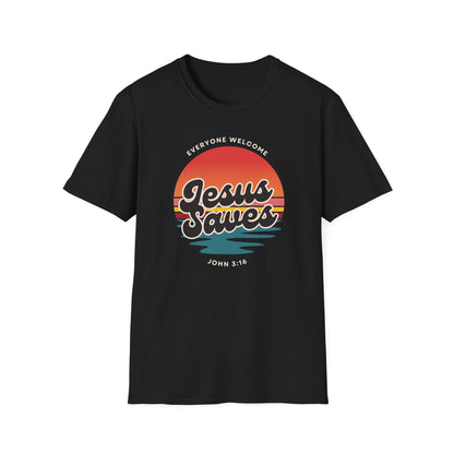 Jesus Saves Retro v2 T-Shirt