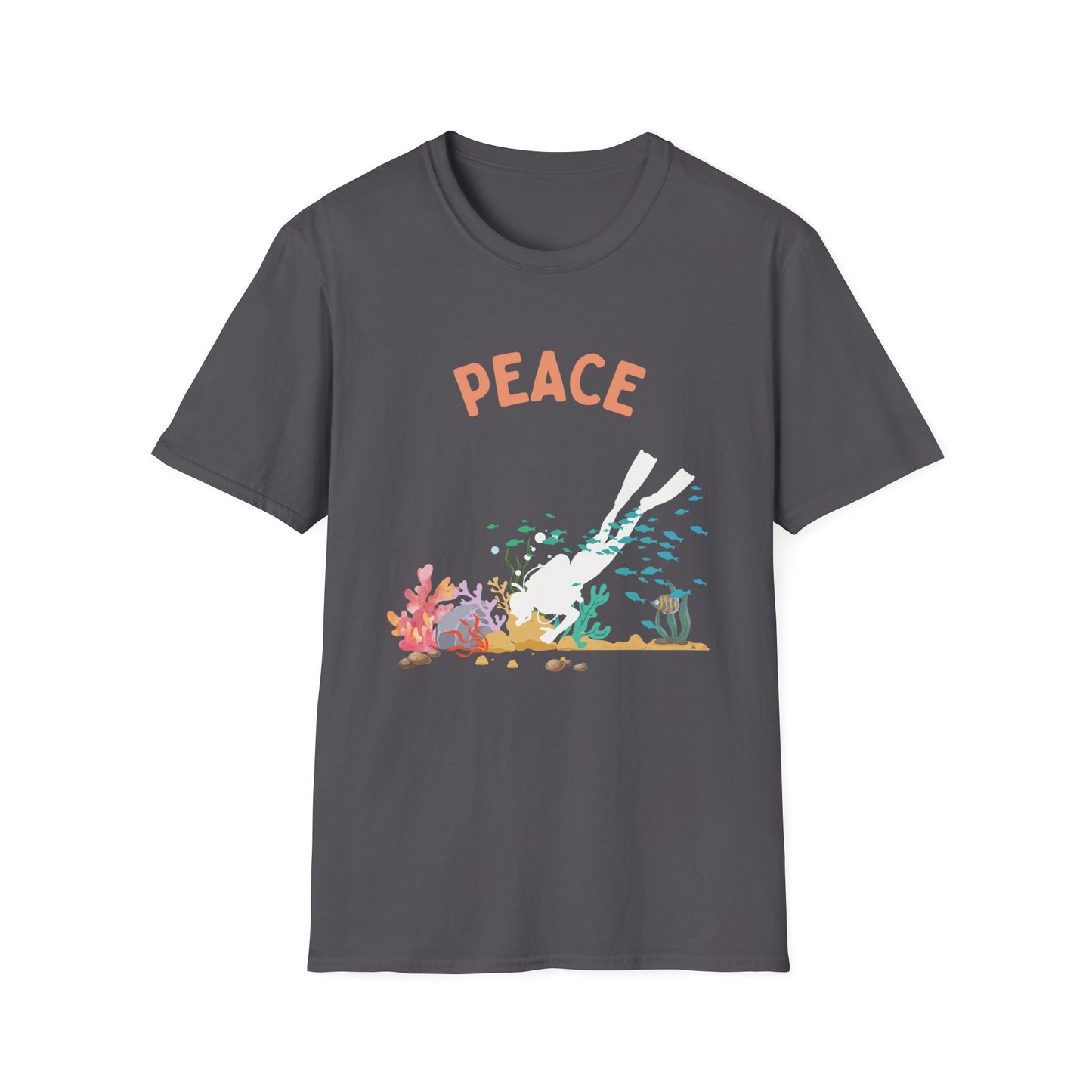 Peace—Scuba Diving (color )T-Shirt