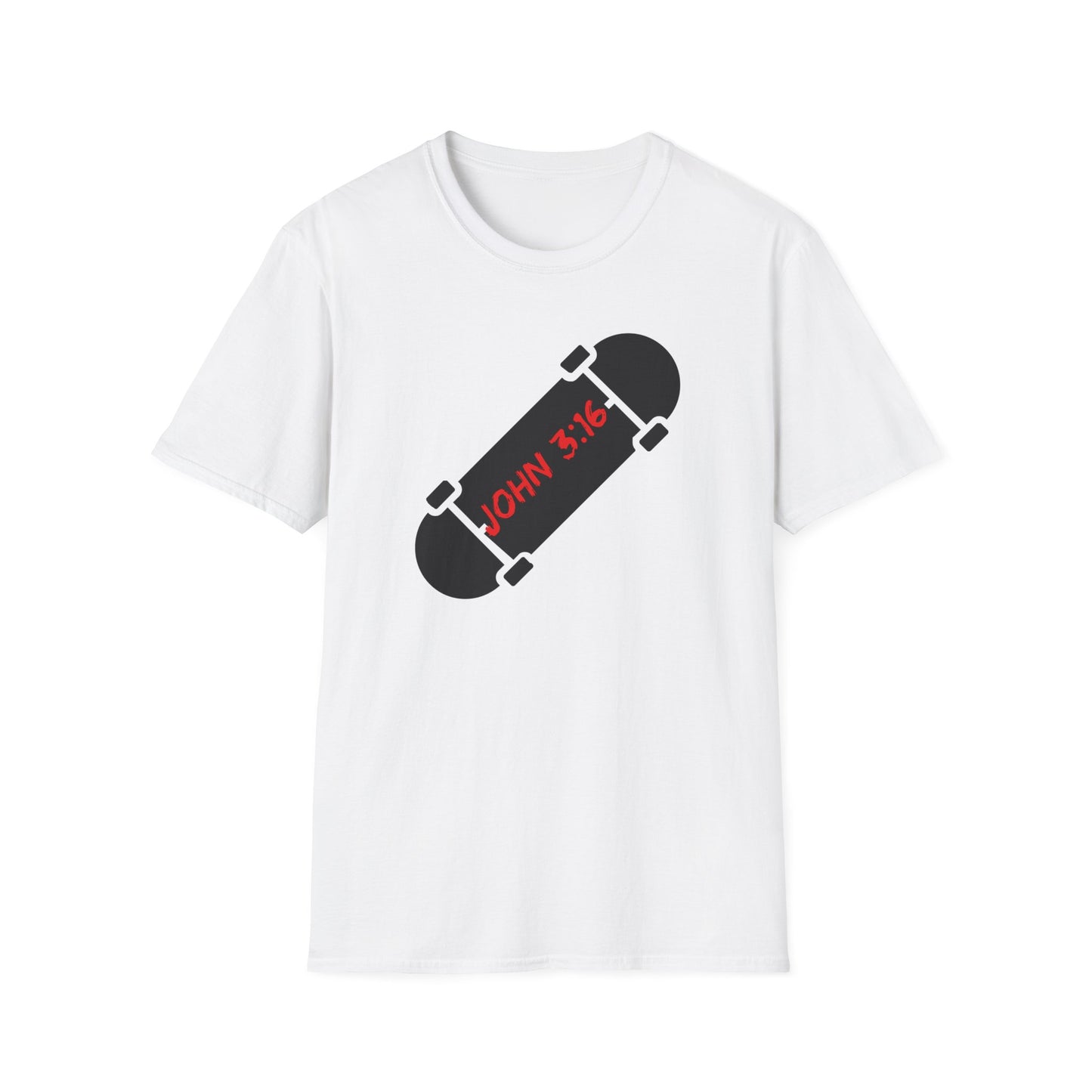 John 3:16 Skateboard T-Shirt