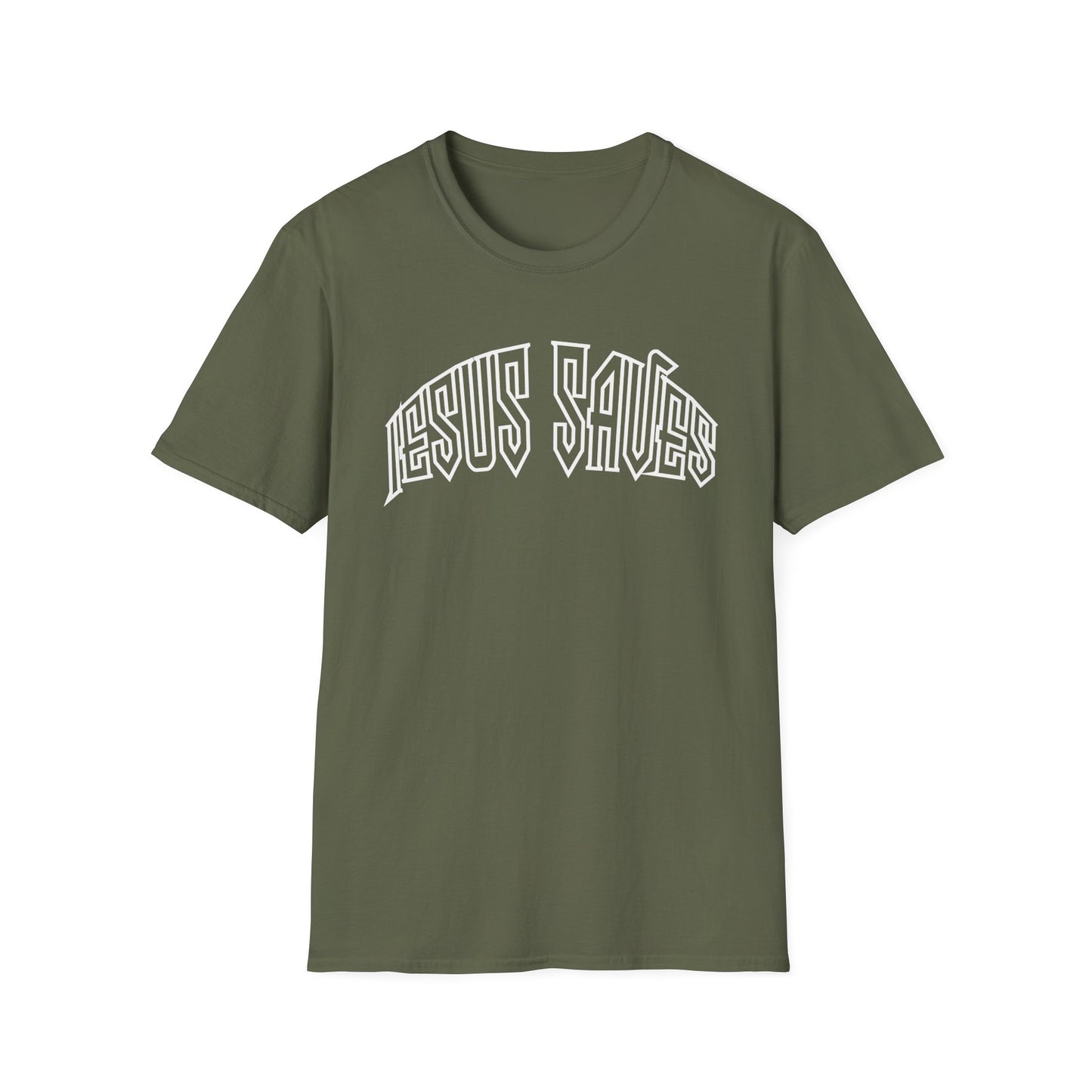 Jesus Saves Warp T-Shirt
