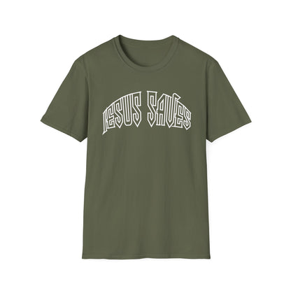 Jesus Saves Warp T-Shirt