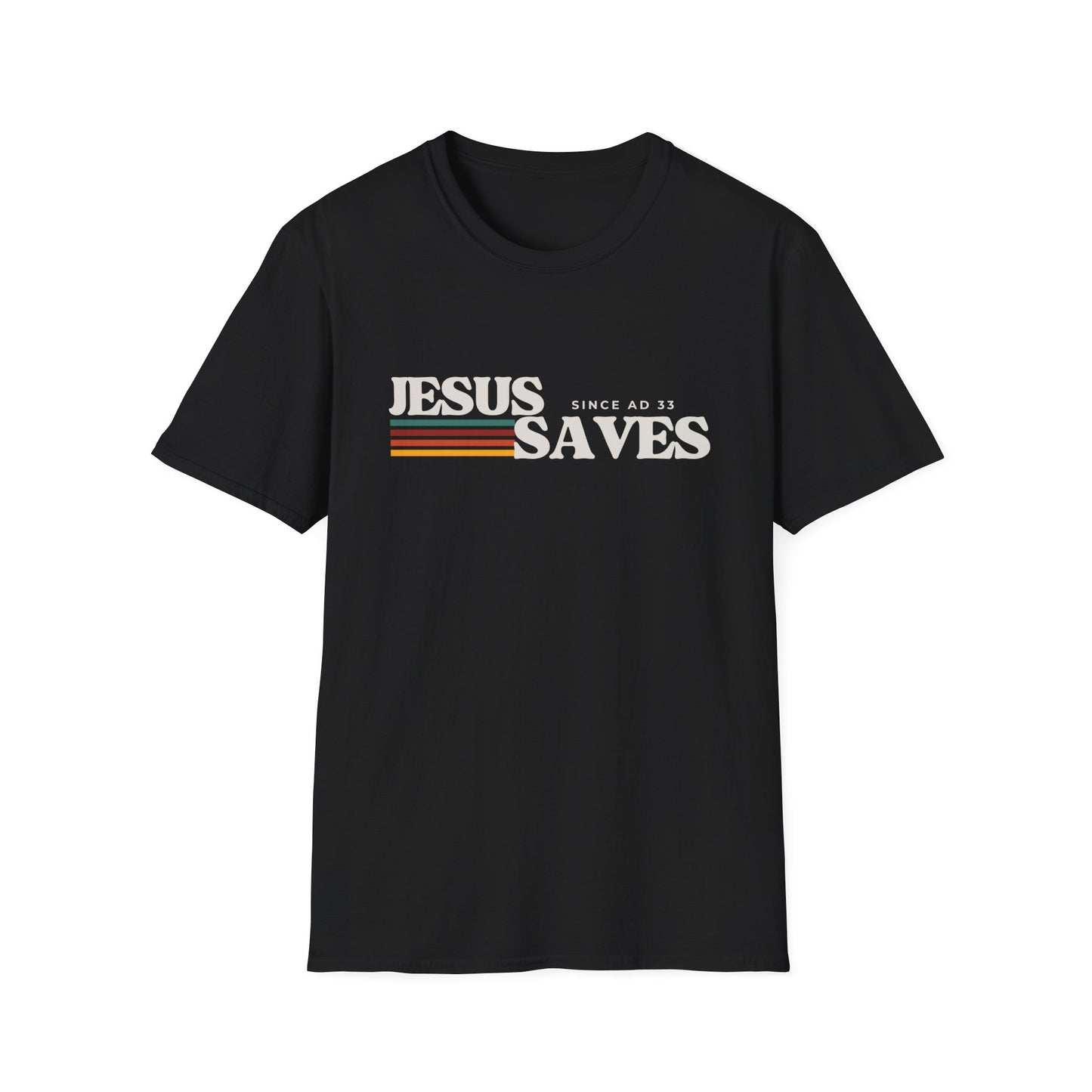 Jesus Saves Retro T-Shirt