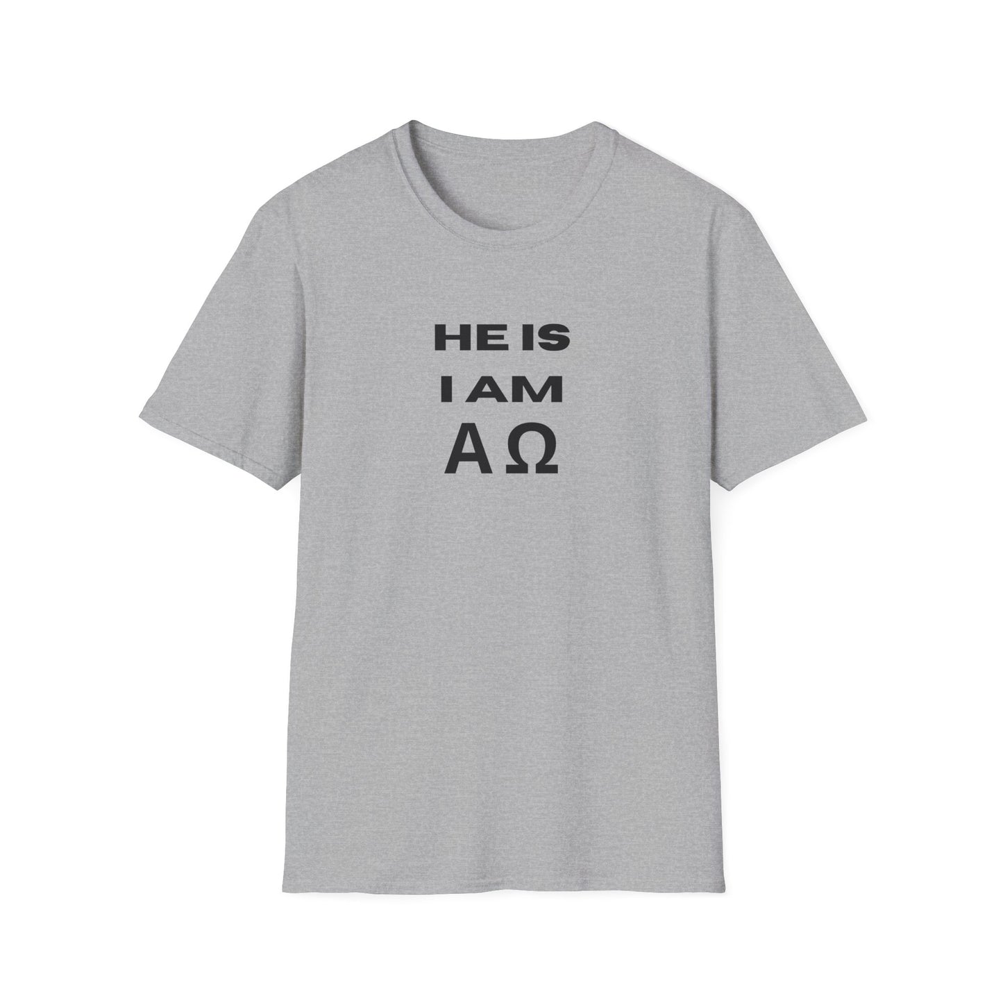 He Is I AM Alpha Omega T-Shirt