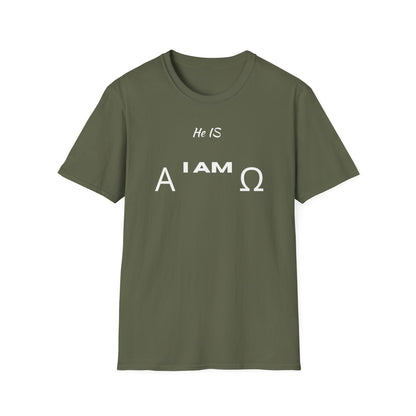 He Is I AM Alpha Omega (v2) T-Shirt