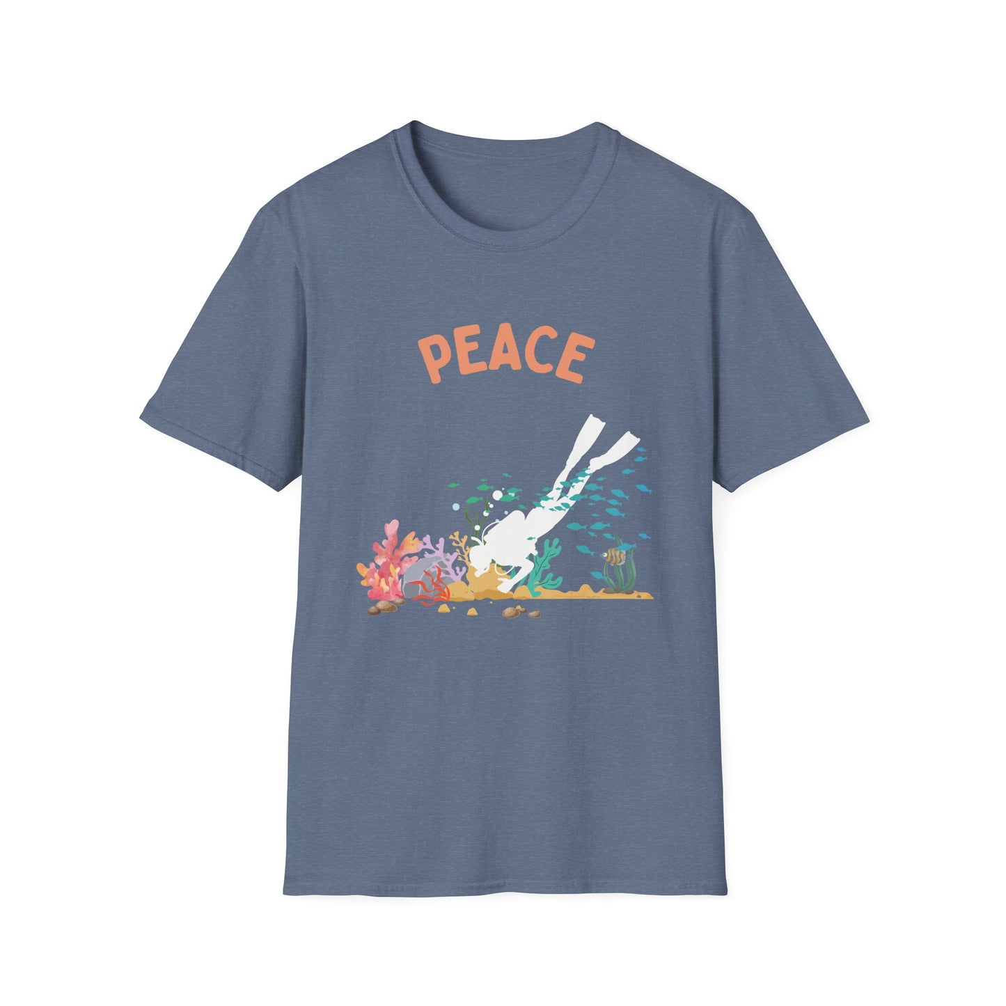 Peace—Scuba Diving (color )T-Shirt