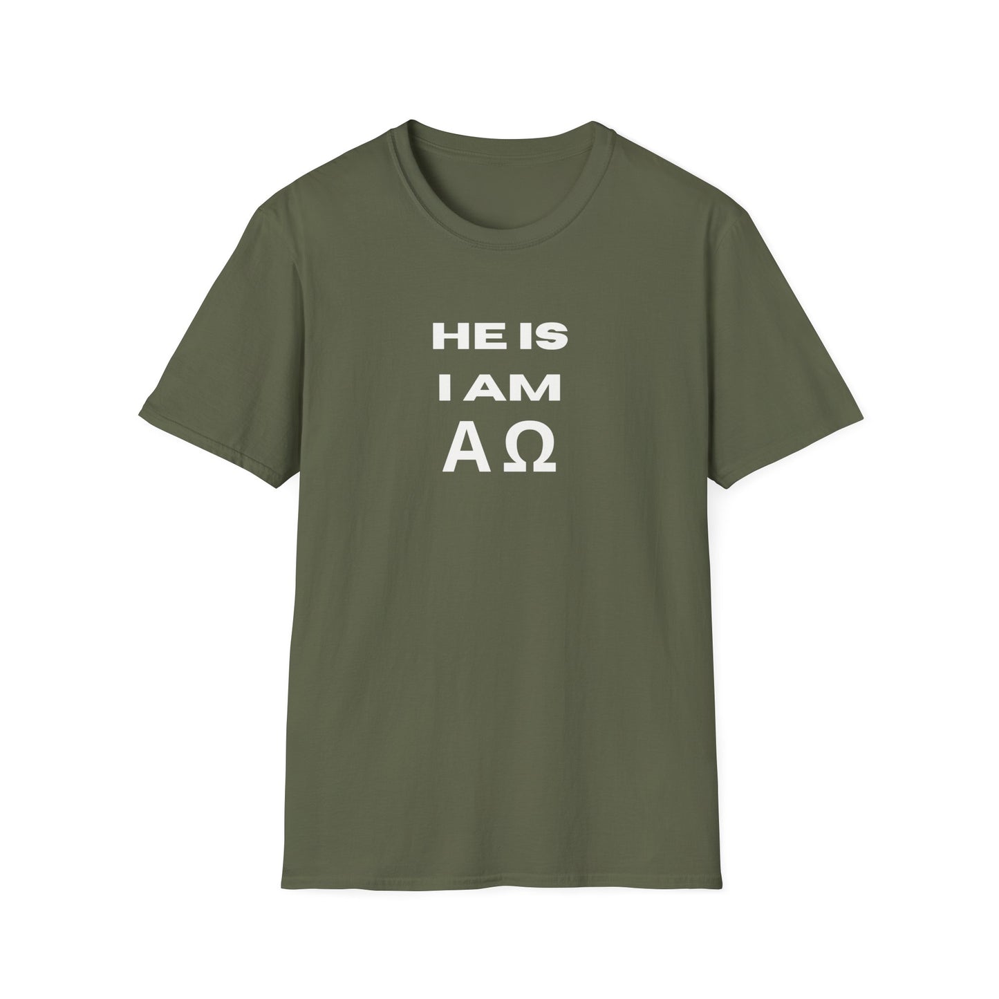 He Is I AM Alpha Omega T-Shirt