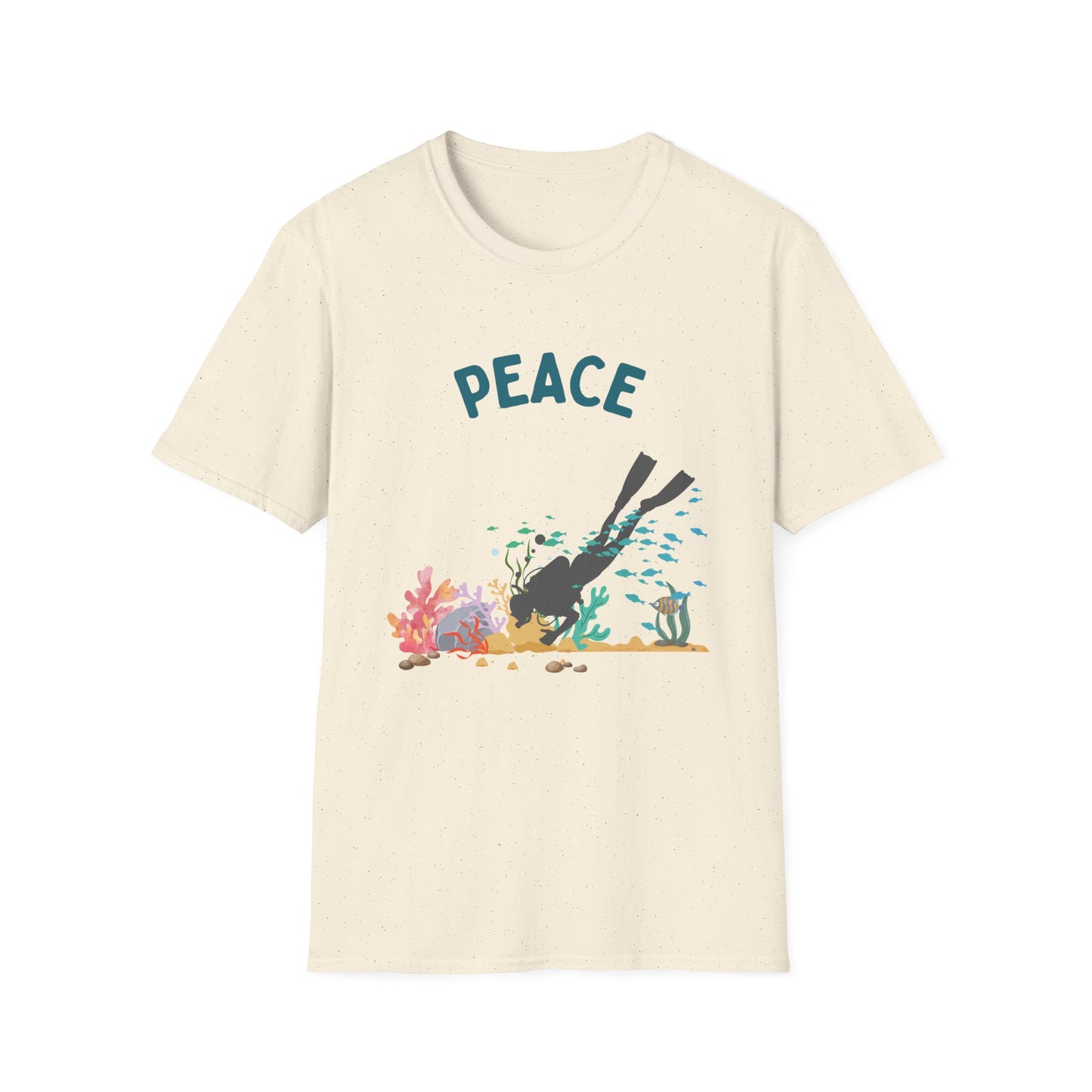 Peace—Scuba Diving (color )T-Shirt