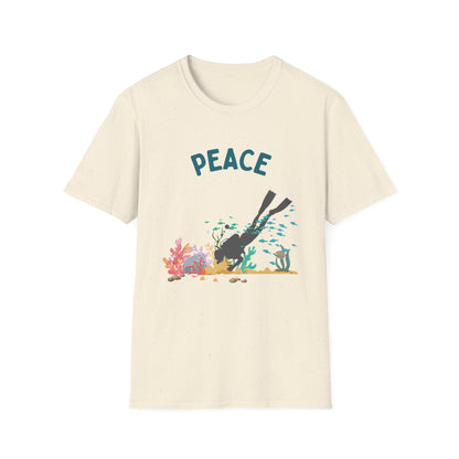 Peace—Scuba Diving (color )T-Shirt