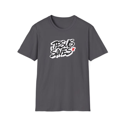 Jesus Saves Graffiti T-Shirt
