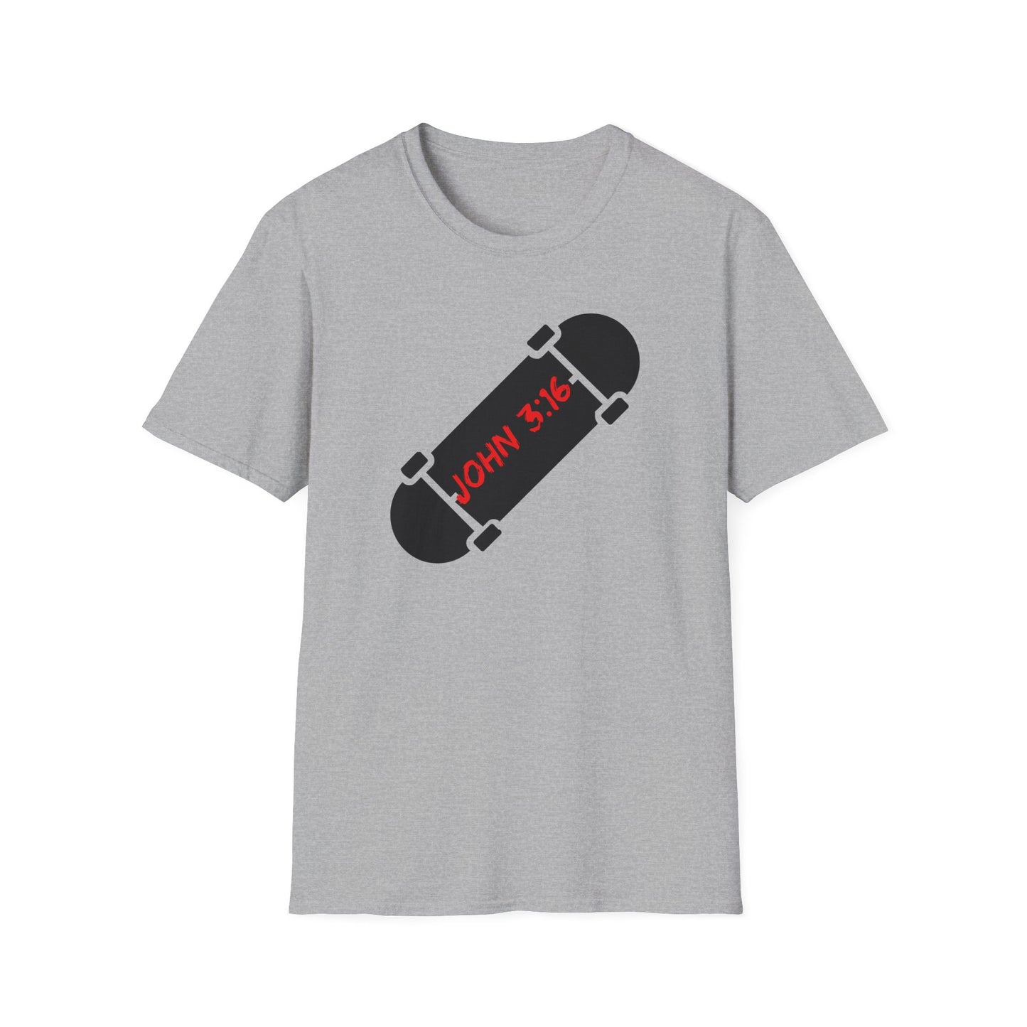John 3:16 Skateboard T-Shirt