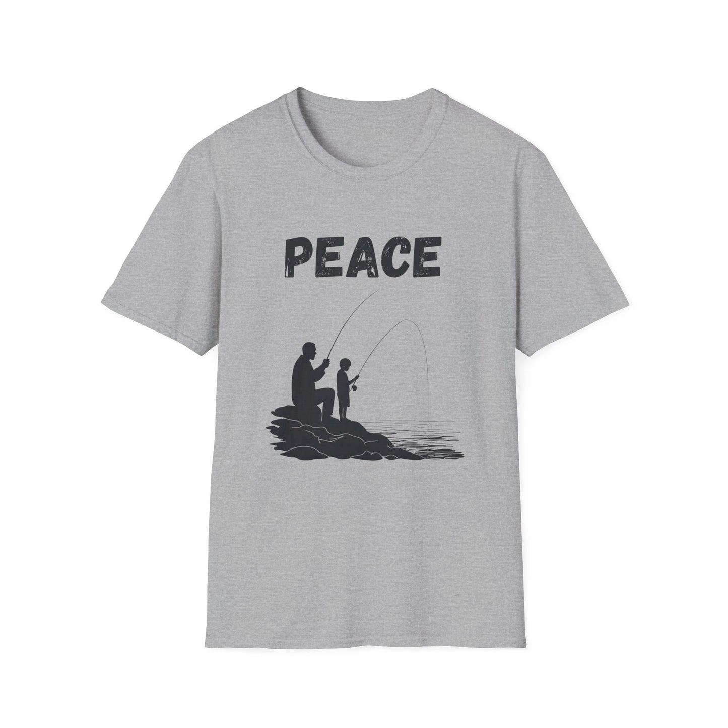 Peace — Fishing T-Shirt