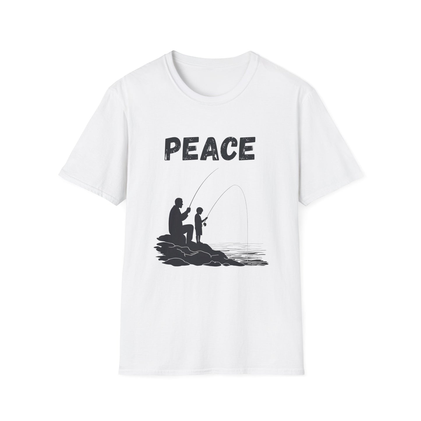 Peace — Fishing T-Shirt