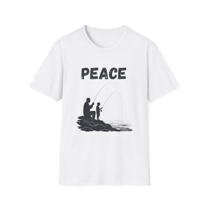Peace — Fishing T-Shirt