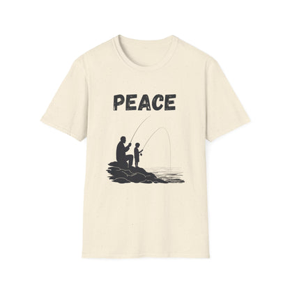 Peace — Fishing T-Shirt