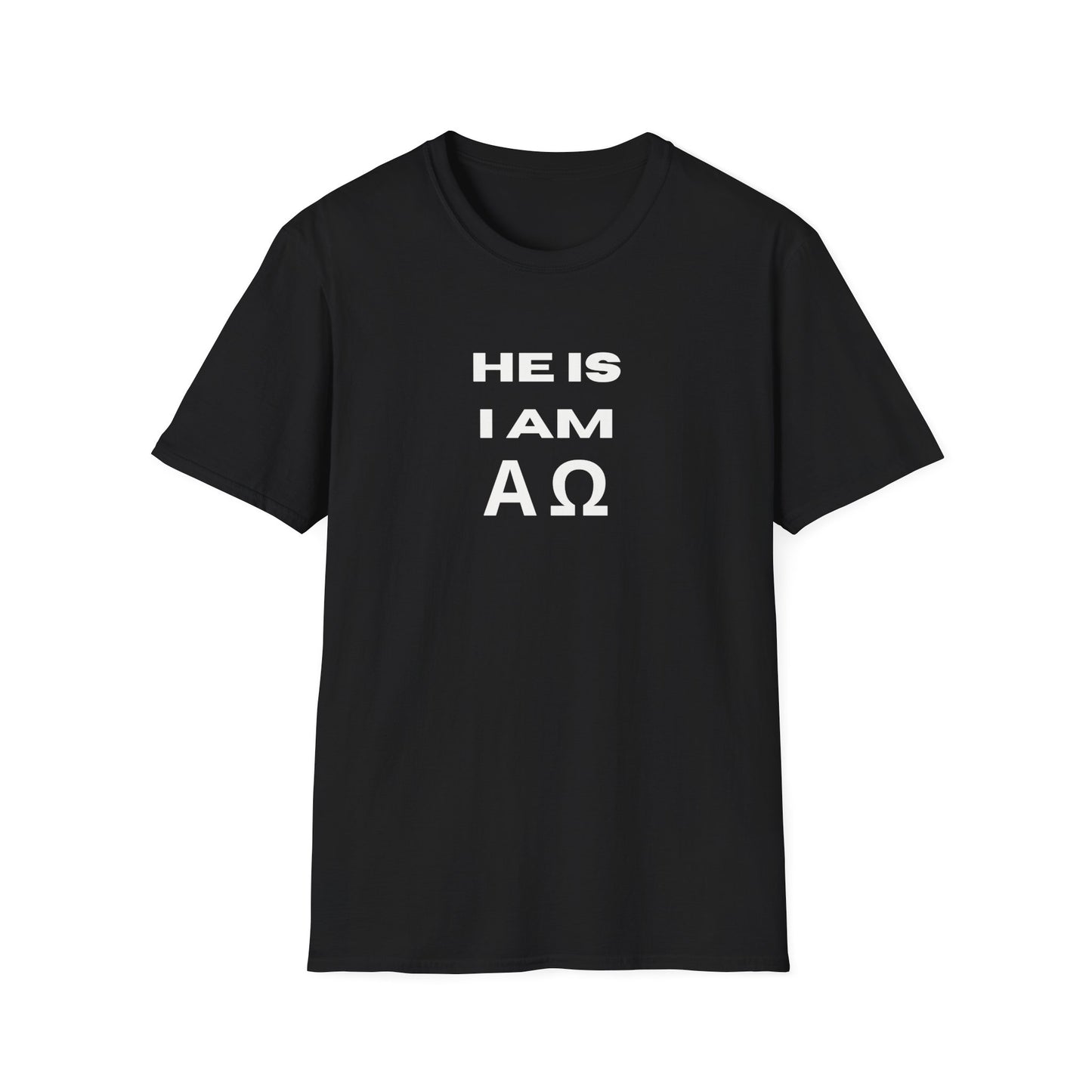 He Is I AM Alpha Omega T-Shirt
