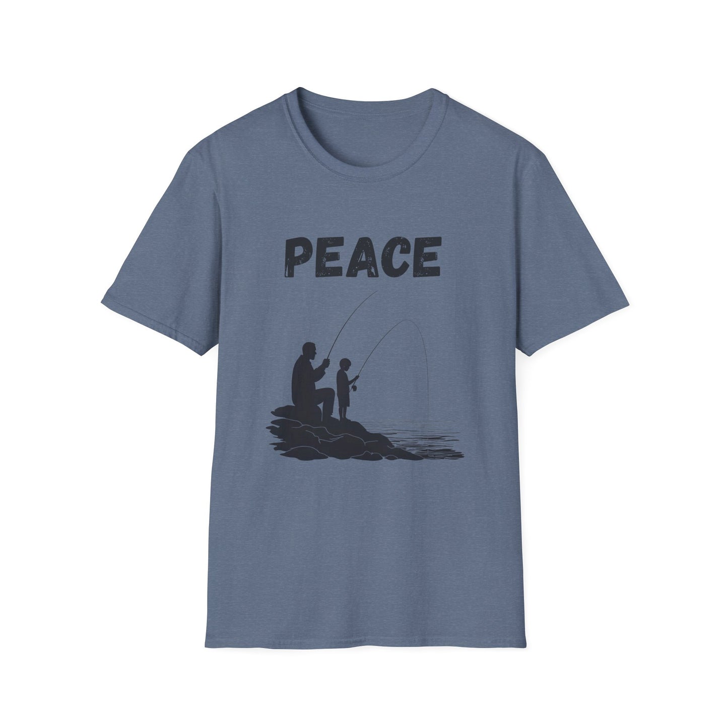 Peace — Fishing T-Shirt