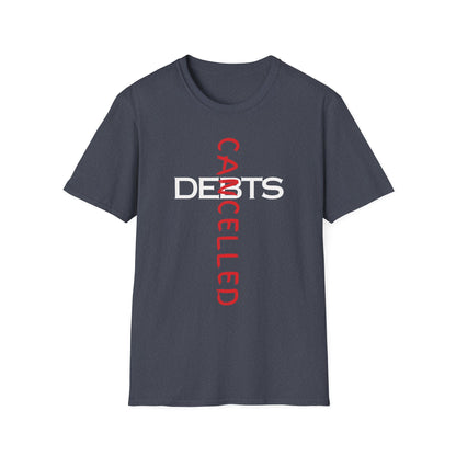Cancelled DEBTS Cross T-Shirt