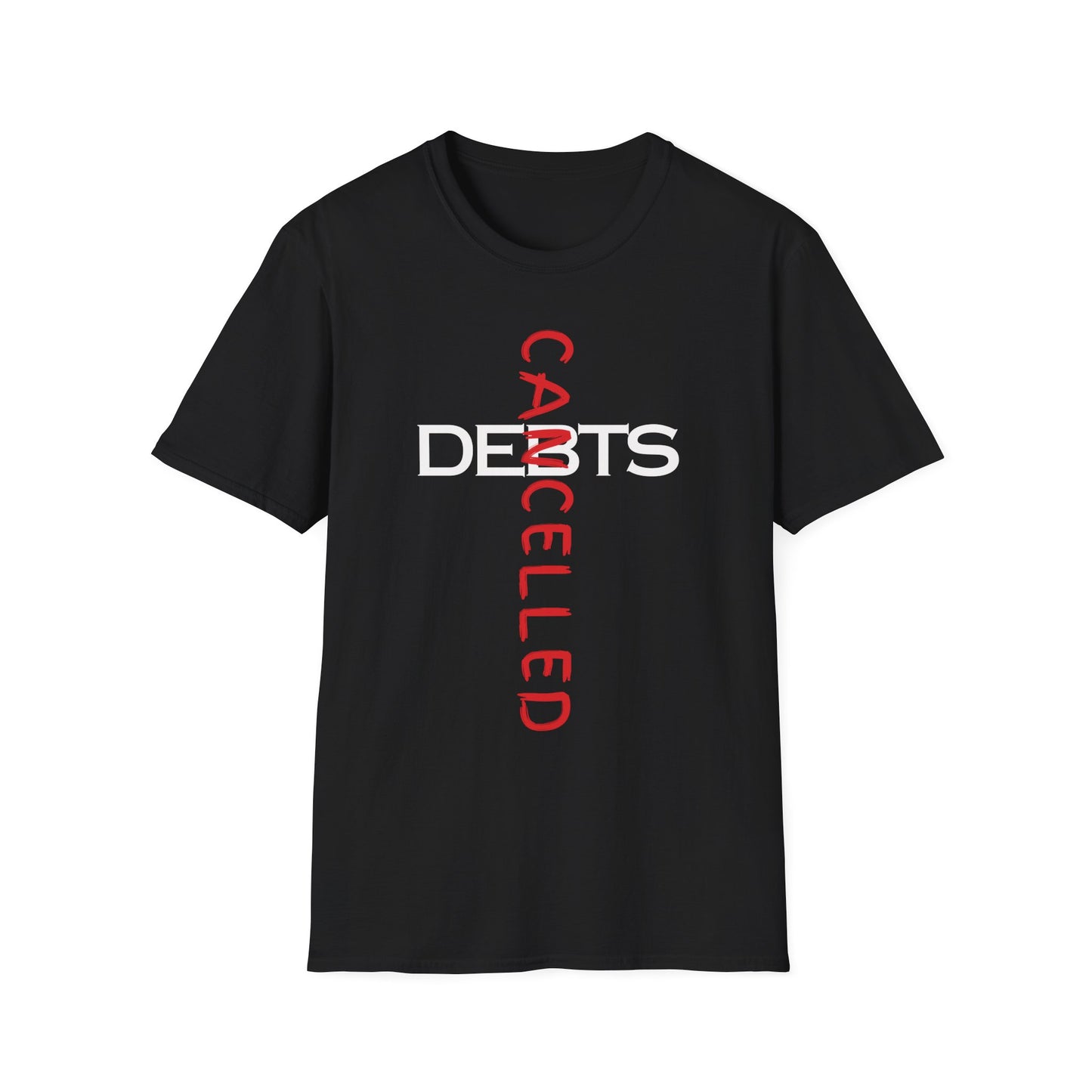 Cancelled DEBTS Cross T-Shirt