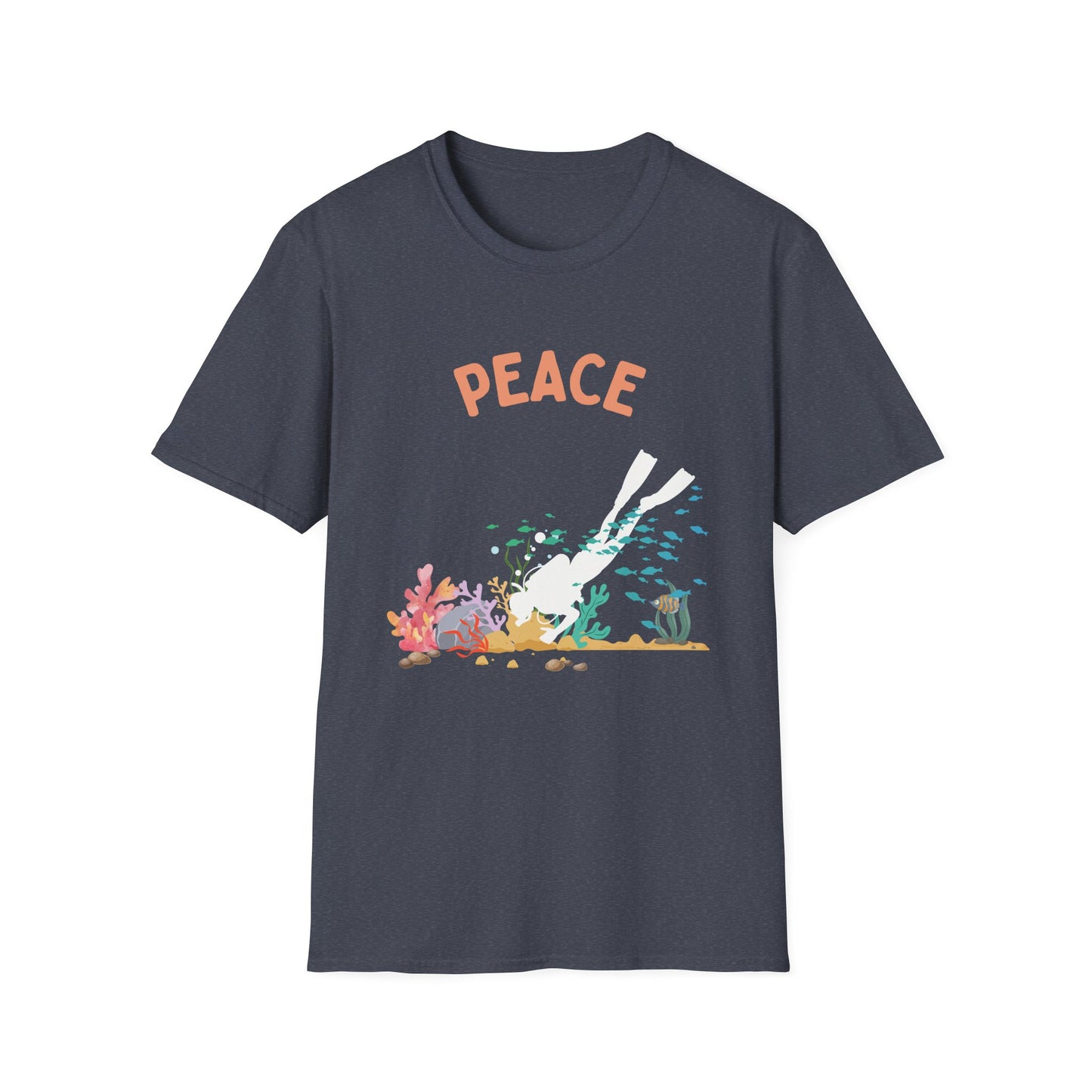 Peace—Scuba Diving (color )T-Shirt