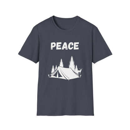 Peace — Camping T-Shirt