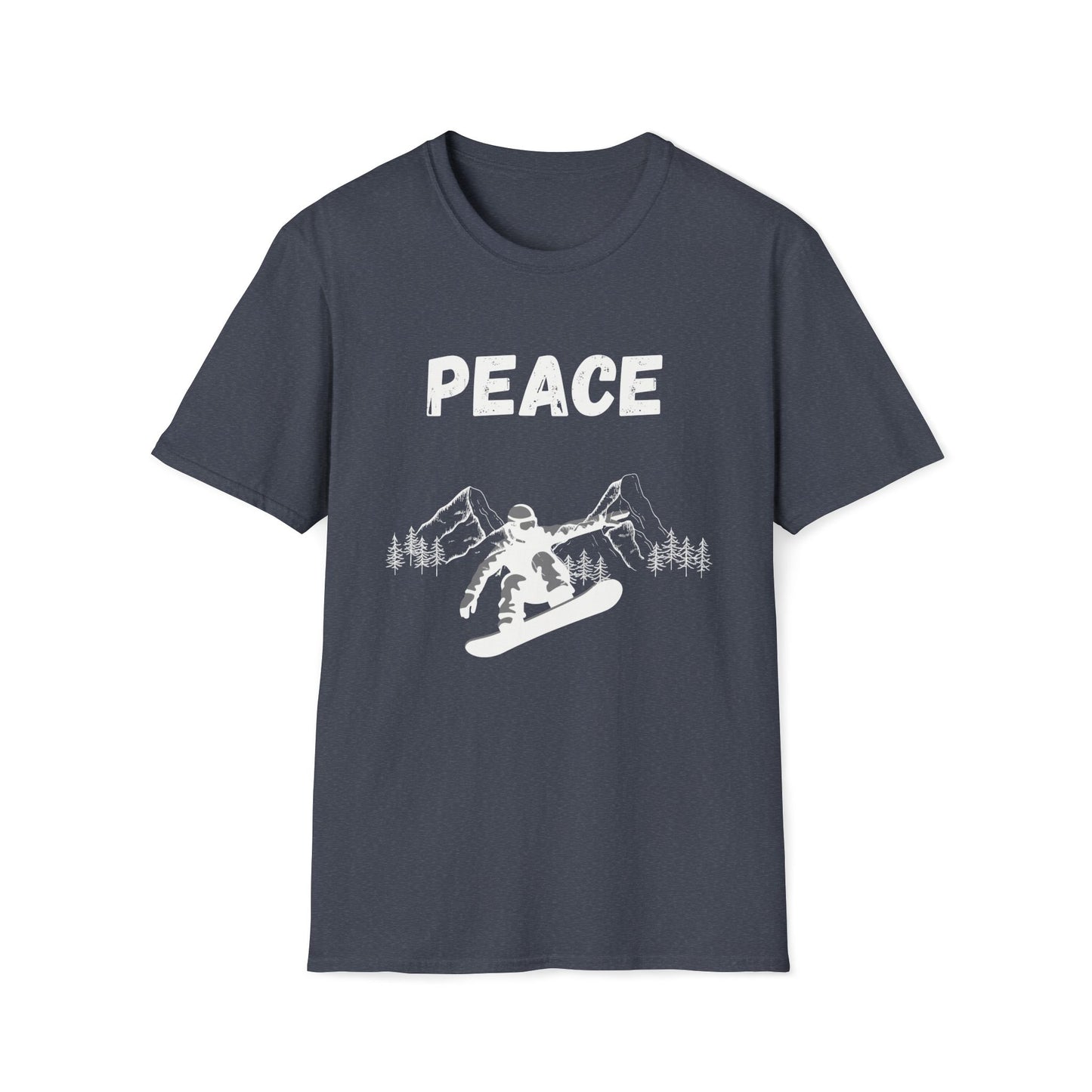 Peace—Snowboarding T-Shirt