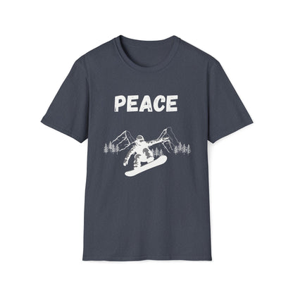 Peace—Snowboarding T-Shirt