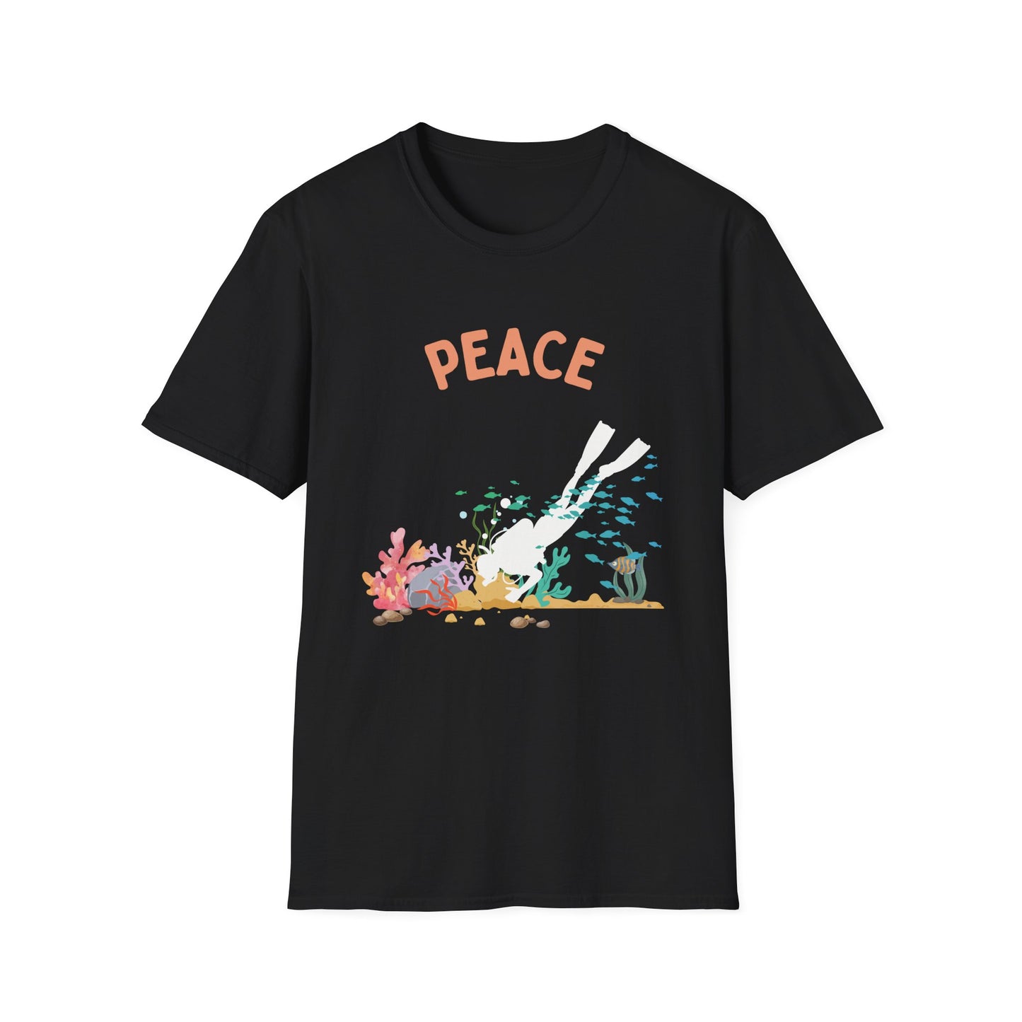 Peace—Scuba Diving (color )T-Shirt
