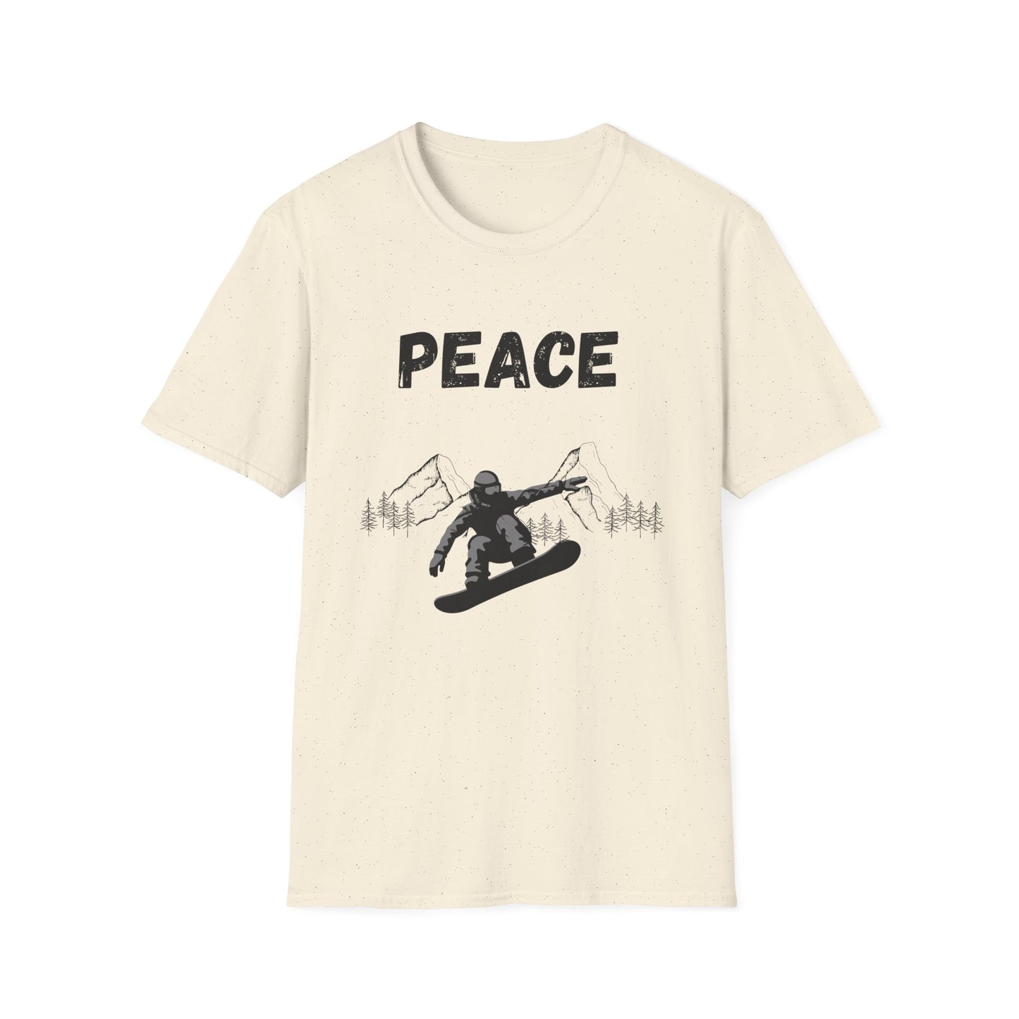Peace—Snowboarding T-Shirt