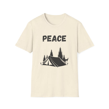 Peace — Camping T-Shirt