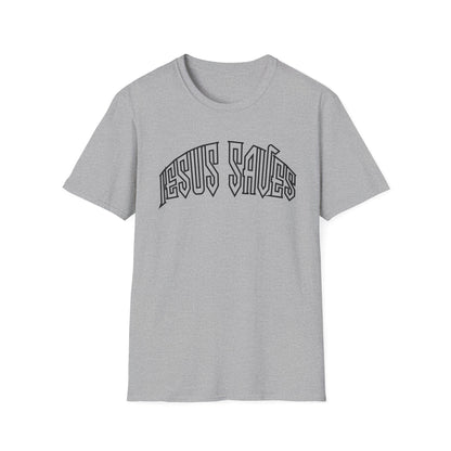 Jesus Saves Warp T-Shirt