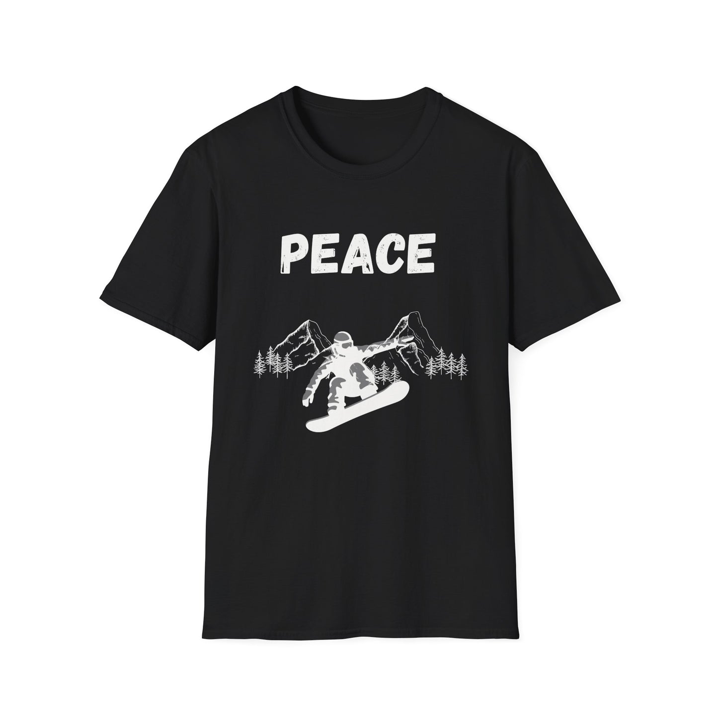 Peace—Snowboarding T-Shirt