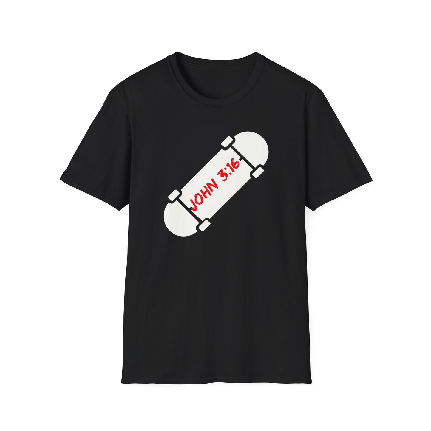 John 3:16 Skateboard T-Shirt