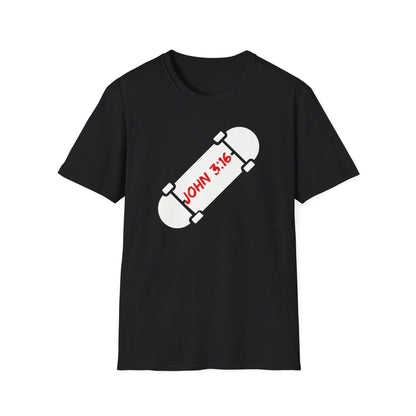 John 3:16 Skateboard T-Shirt