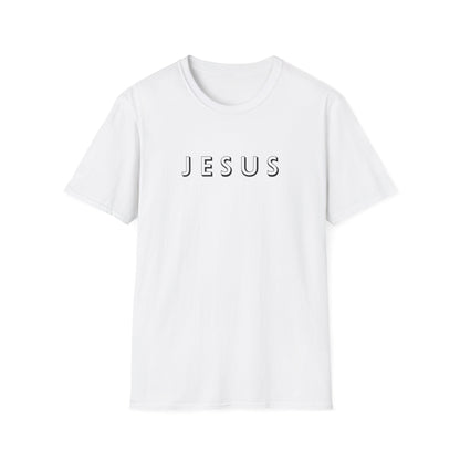 Jesus Outline Style T-Shirt